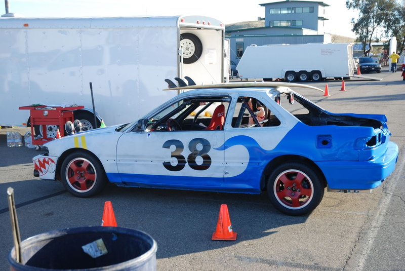 Illustration for article titled 24 Hours Of LeMons Arse Freeze-A-Palooza Über Gallery: Soichiro's Revenge